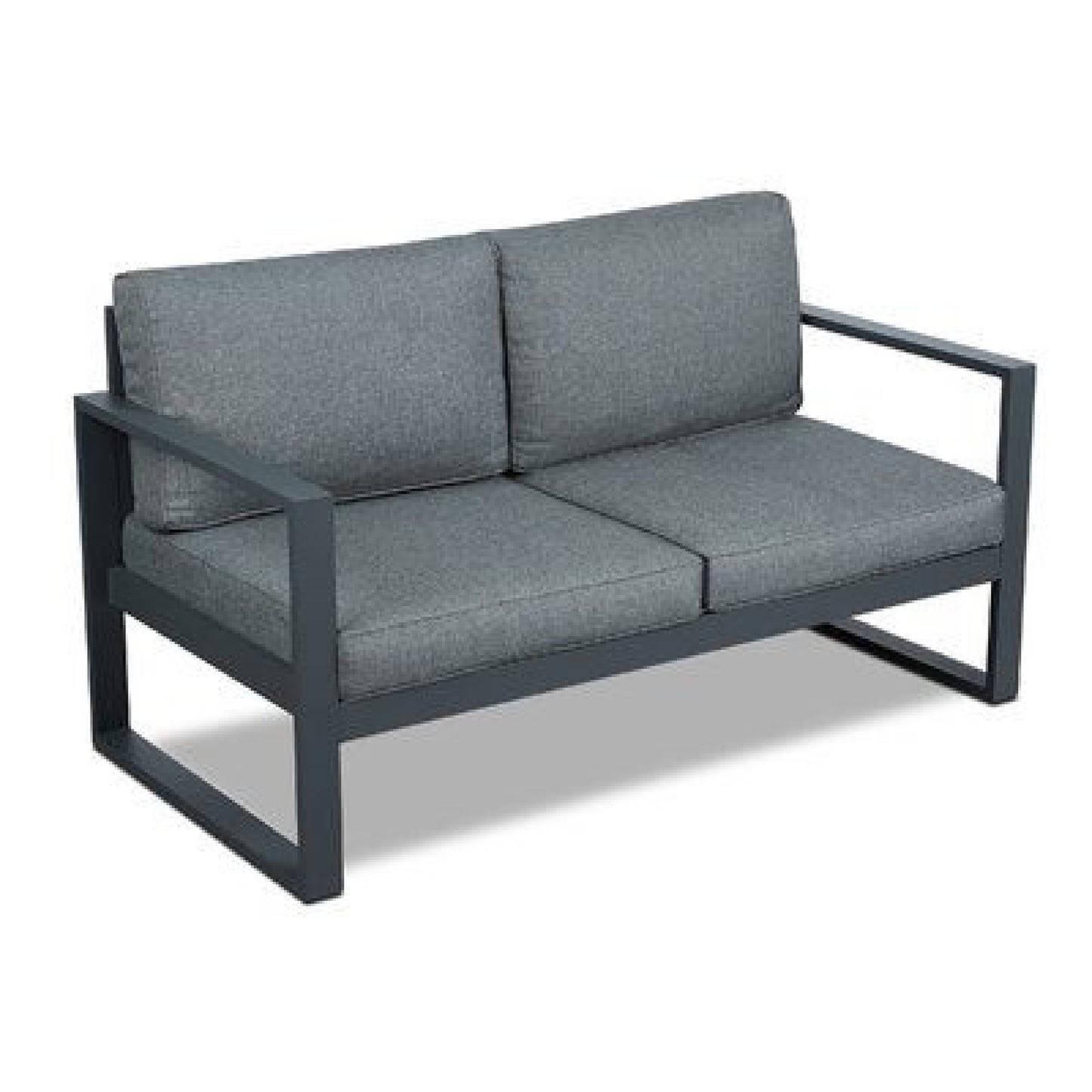 Sofá Industrial 2 Lugares – Metalon 50x20mm com Estofado Sob Medida