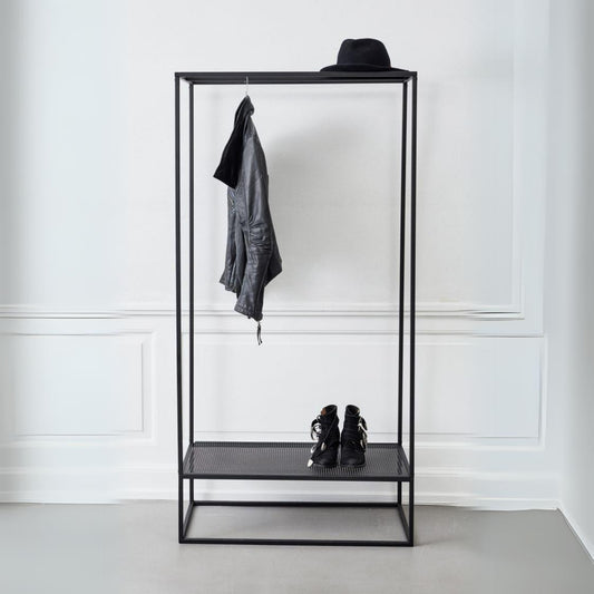 Arara com Sapateira Inferior – Metalon 30x30mm | 1,00m - Design Moderno