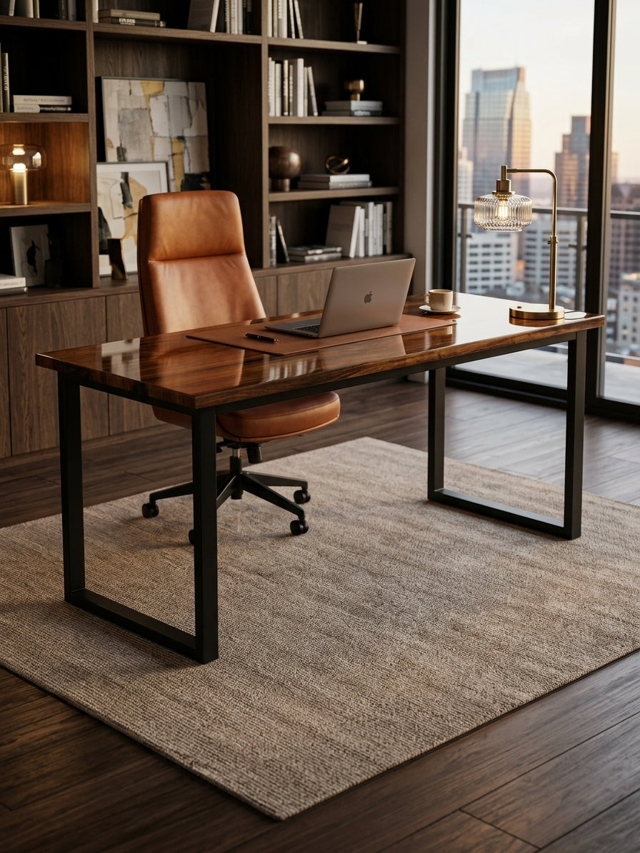 Mesa Industrial em Timborana 25mm - 160x60cm