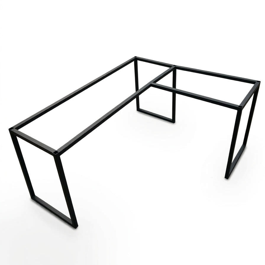 Base de Mesa Industrial em L 150x120 em Aço Metalon – Uso Profissional