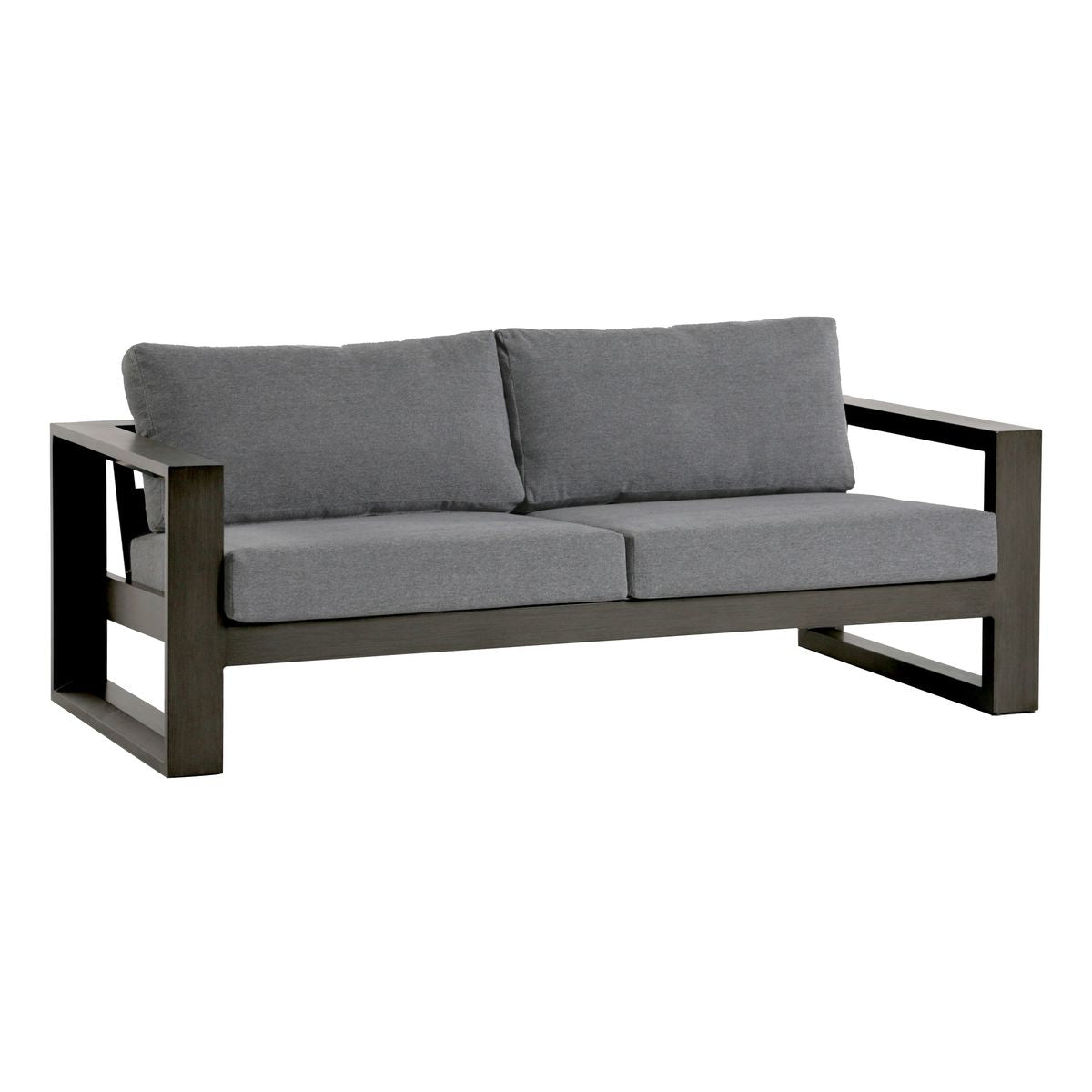 Sofá Industrial 2 Lugares – Metalon 50x20mm com Estofado Sob Medida