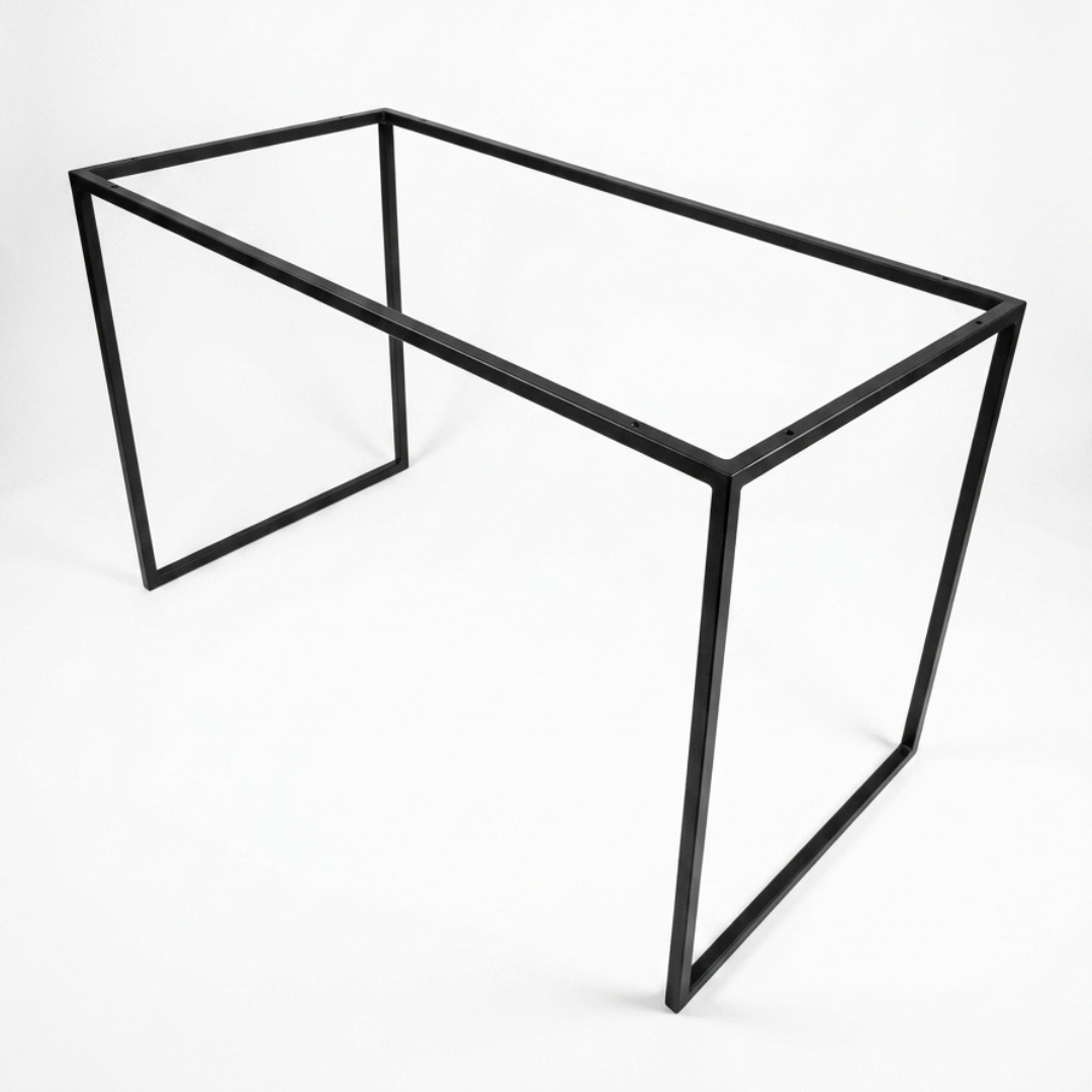Base de Mesa Industrial 120x60 em Aço Metalon