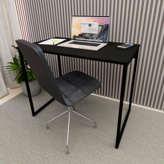 Mesa Industrial MDF 120x60cm Preto