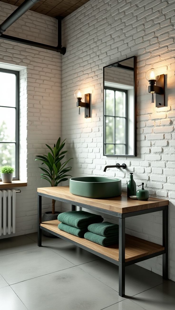 Lavatório Rústico em Estilo Industrial – Metalon Galvanizado | 80cm x 45cm