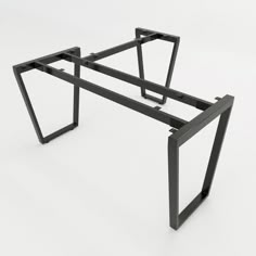 Base de Mesa Industrial em L 120x120 em Aço Metalon – Estrutura Reforçada