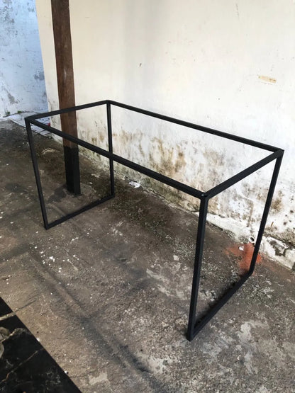 Base de Mesa Industrial 120x60 em Aço Metalon