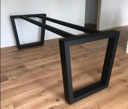 Base de Mesa Industrial 200x60 em Aço Industrial – Alta Resistência
