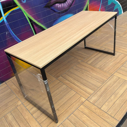 Mesa Industrial em Pinus 120x60cm – Aço Reforçado