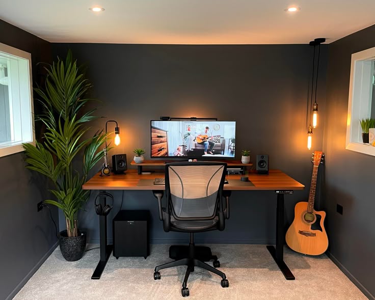 Mesa Industrial em Pinus 140x60cm | Mesa de Escritório em Aço e Madeira Natural